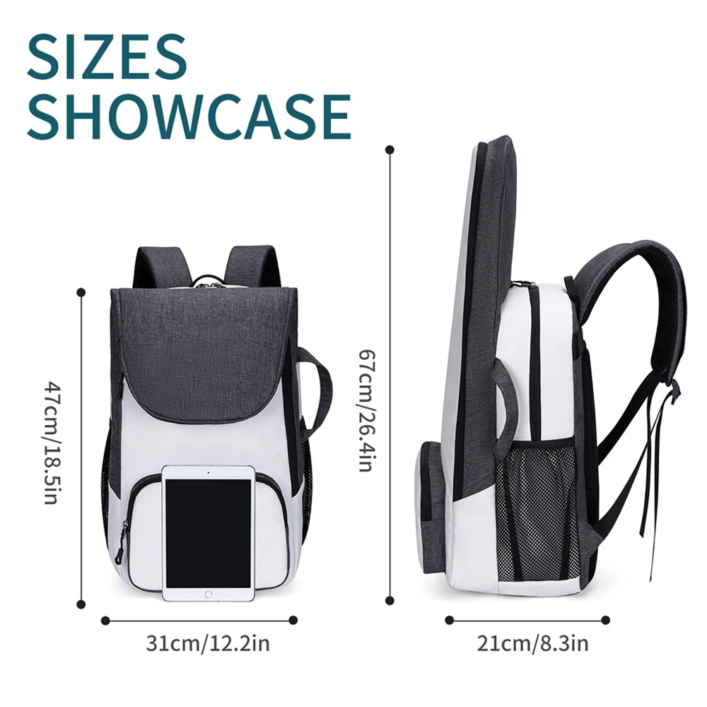 Foldable Tennis & Paddle Backpack