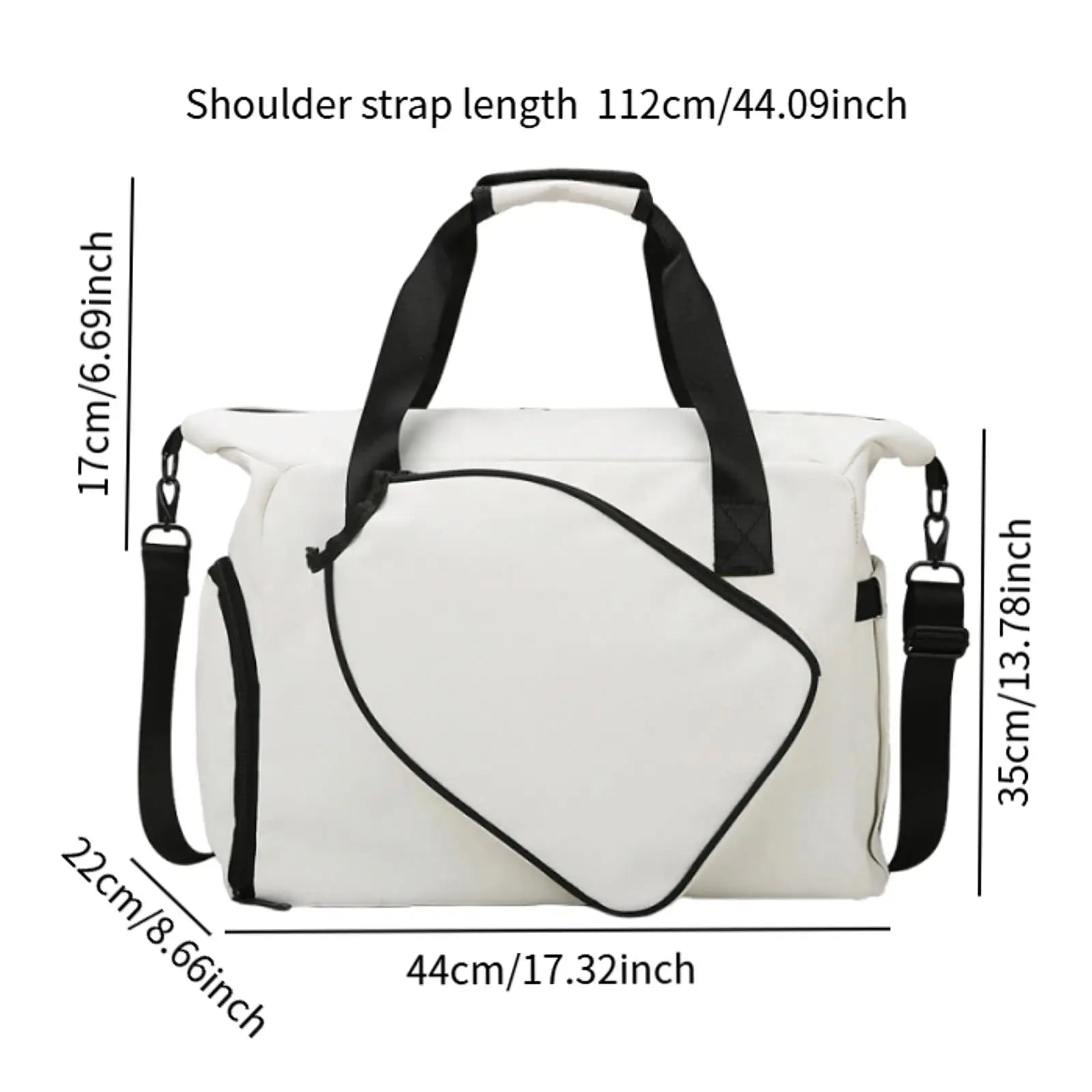Pickleball Duffel Bag w/ Shoe Pocket