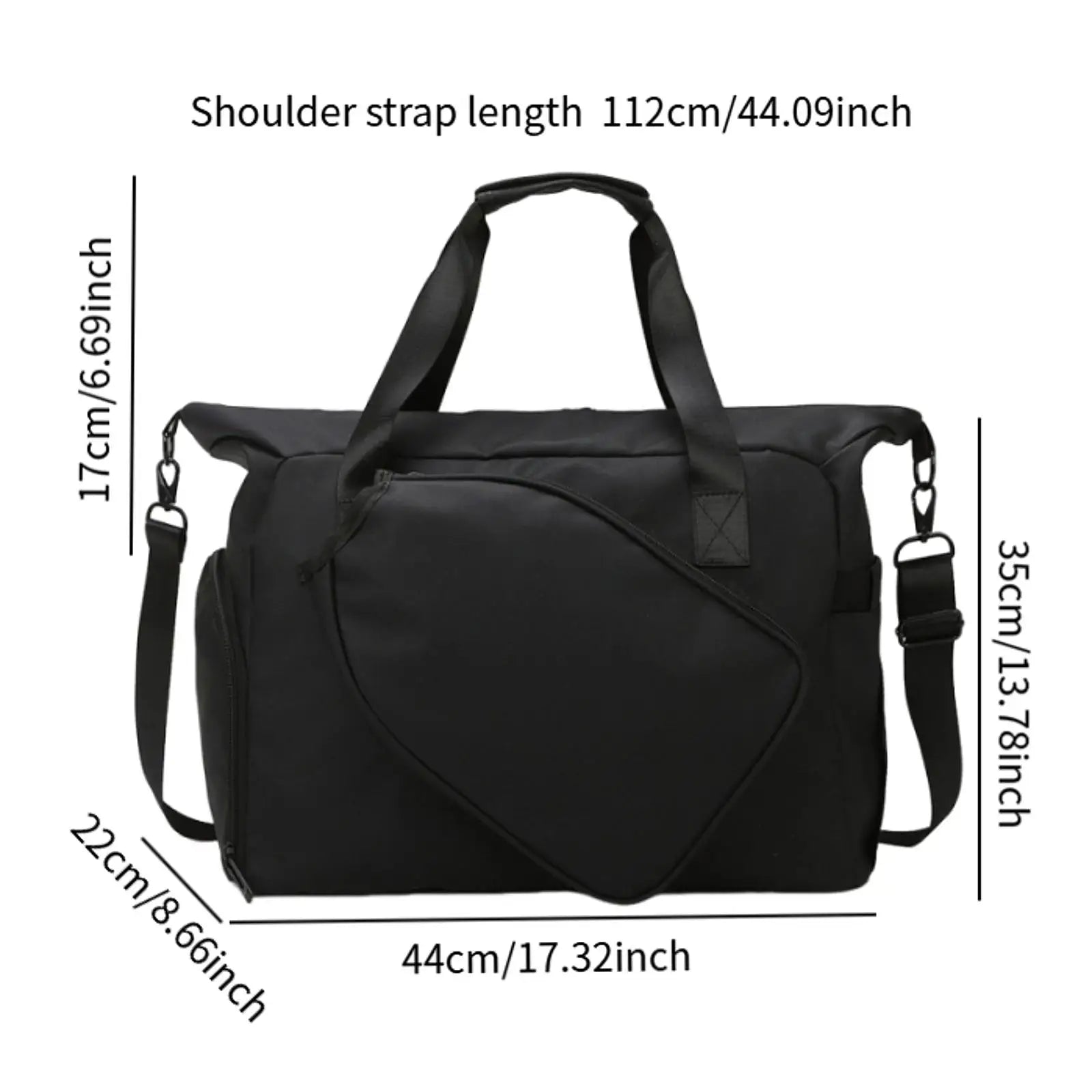 Pickleball Duffel Bag w/ Shoe Pocket