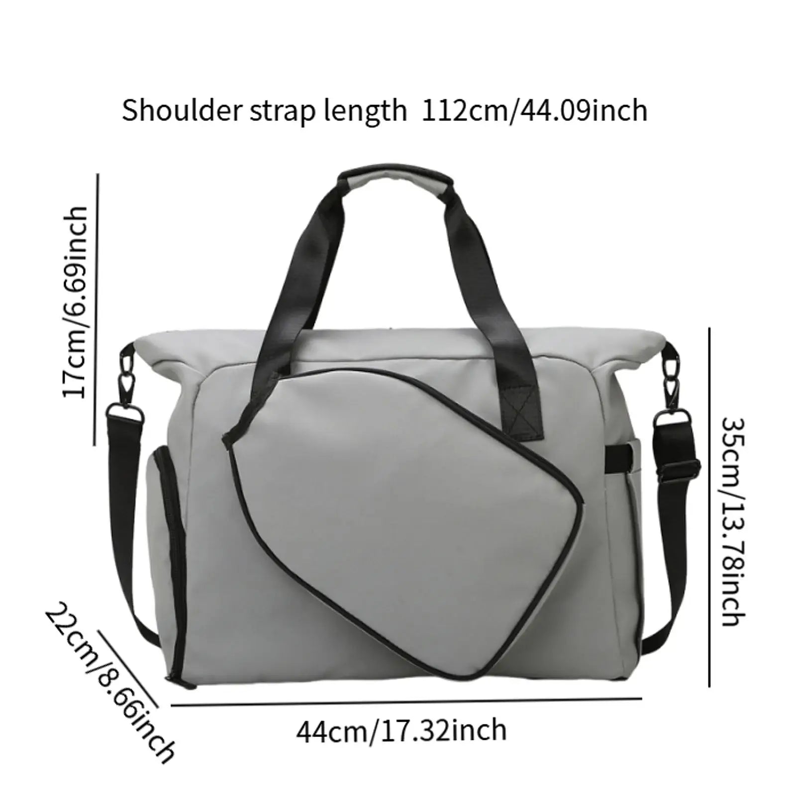 Pickleball Duffel Bag w/ Shoe Pocket