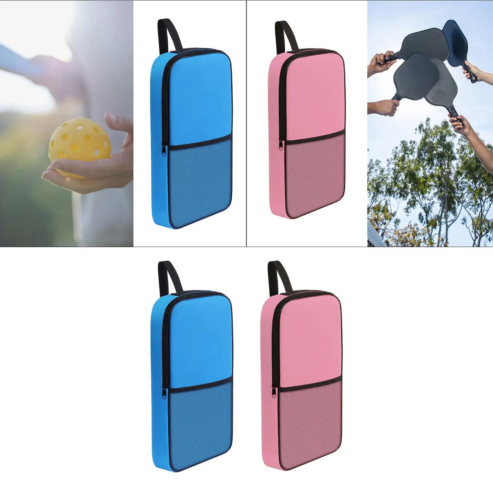 Polyester Pickleball Paddle Bag Cover