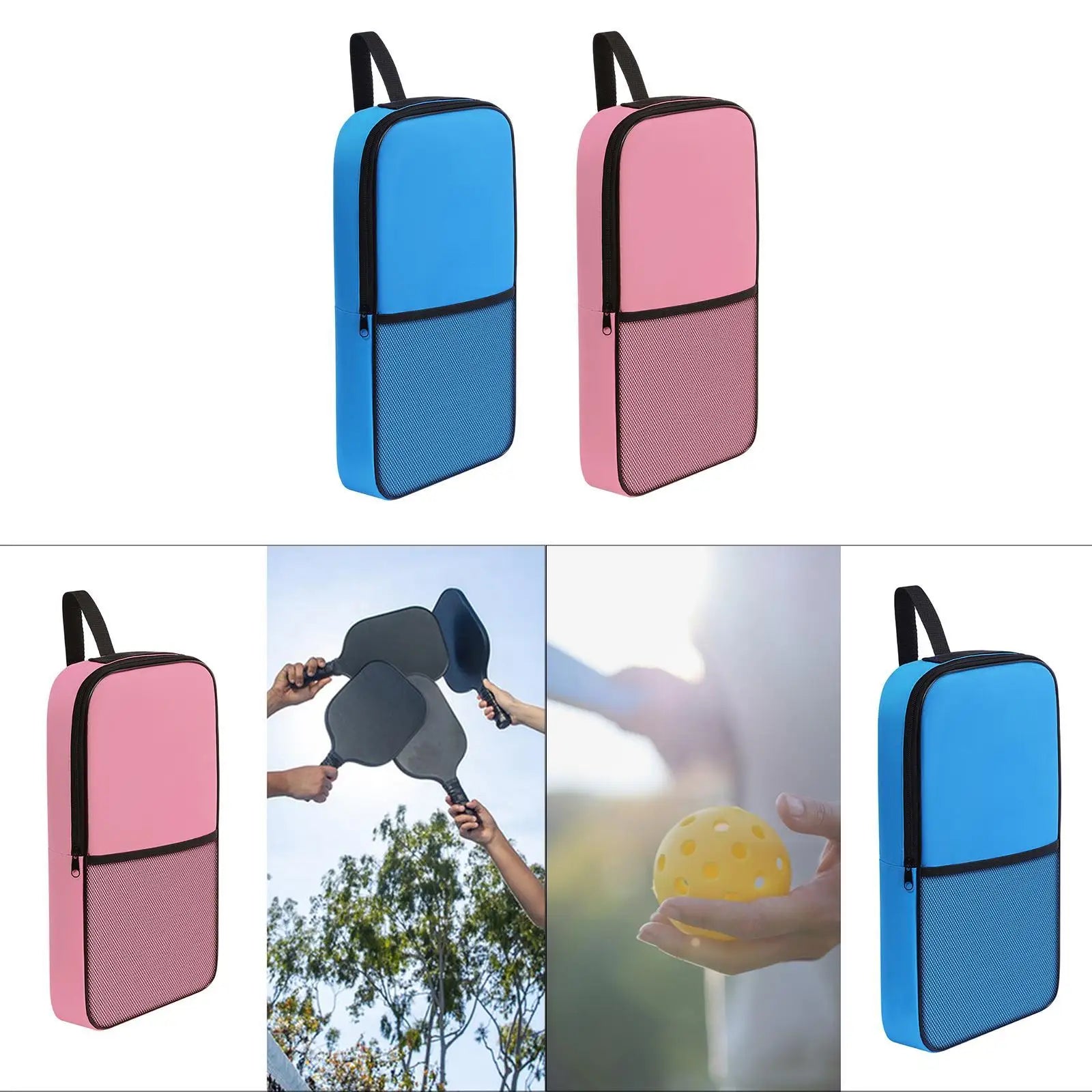 Polyester Pickleball Paddle Bag Cover