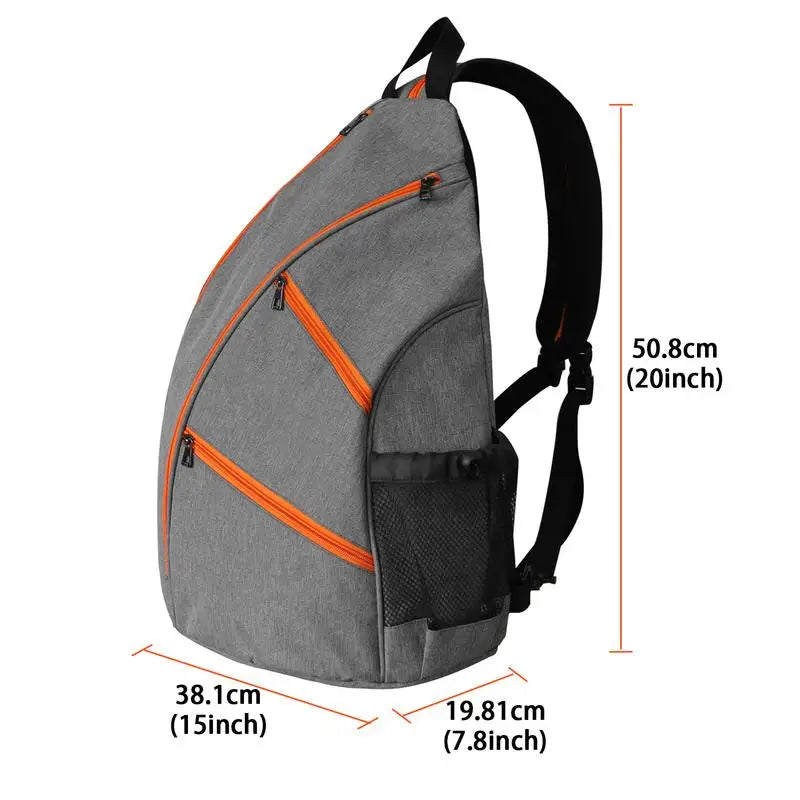 Ergonomic Racket Sling Backpack