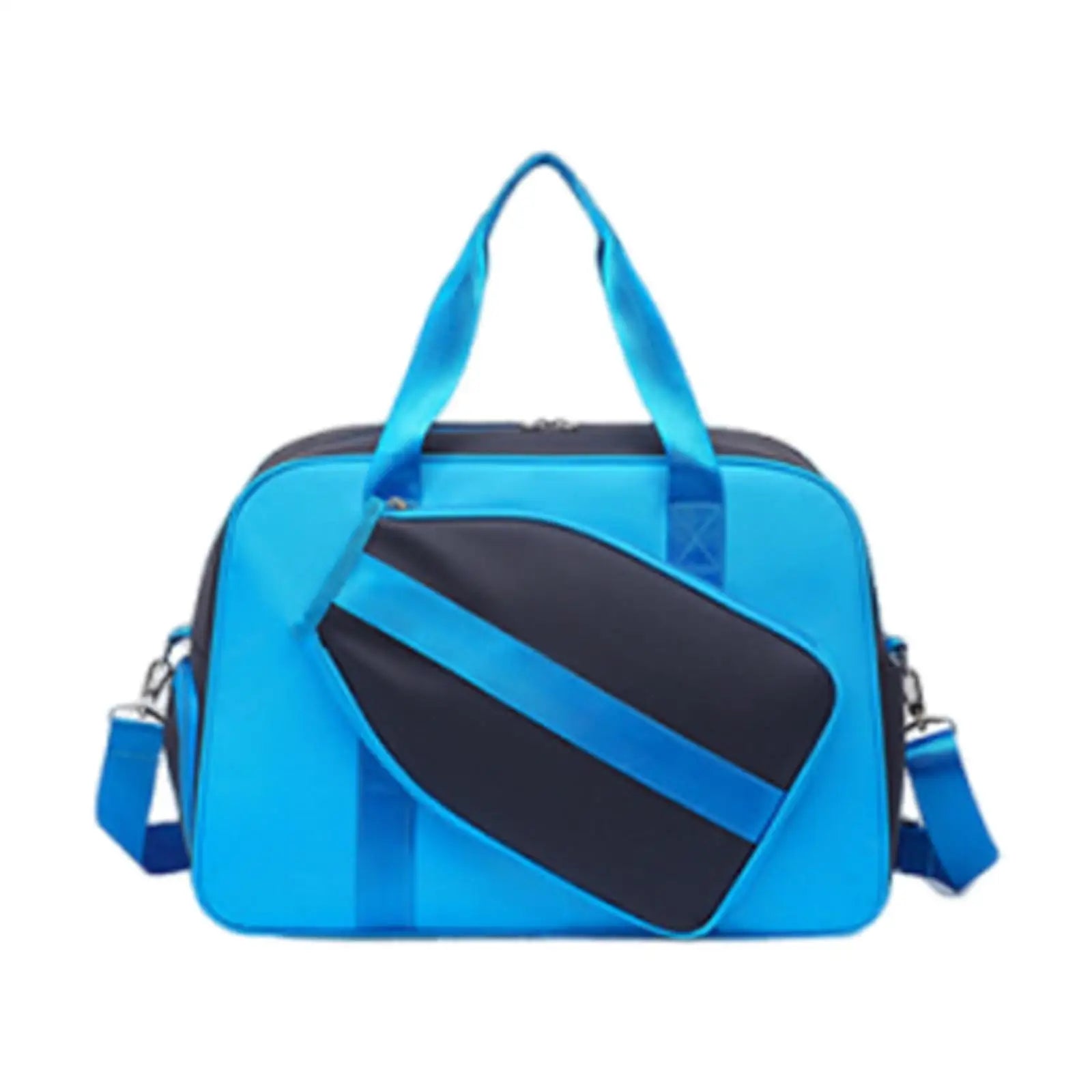 Pickleball Bag Tote Gym Bag Large Capacity Lightweight with Shoe Compartment Sport Tote for Racquet Pickleball Paddles Badminton