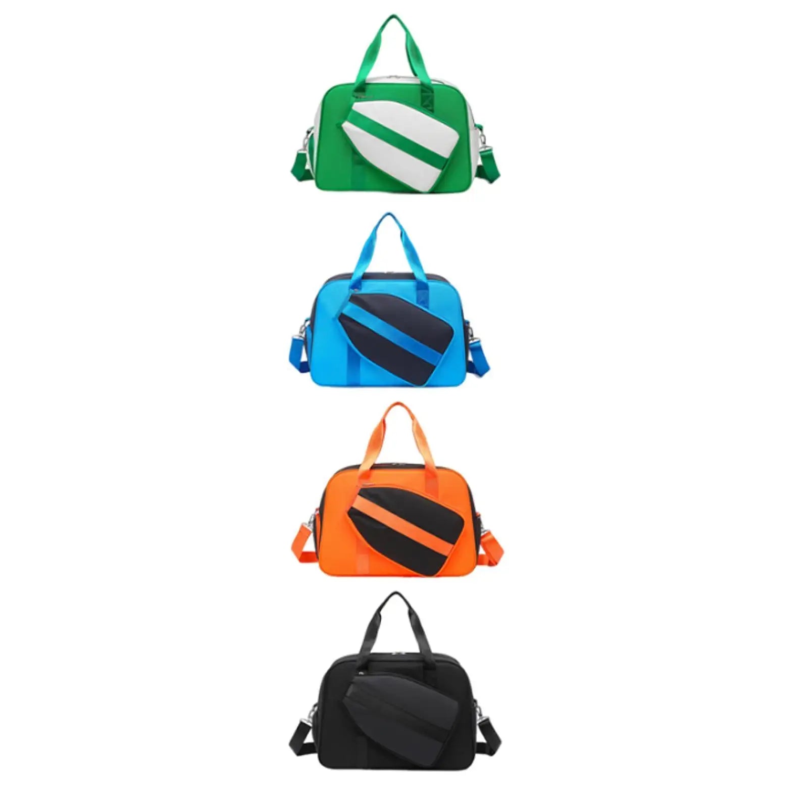 Pickleball Bag Tote Gym Bag Large Capacity Lightweight with Shoe Compartment Sport Tote for Racquet Pickleball Paddles Badminton